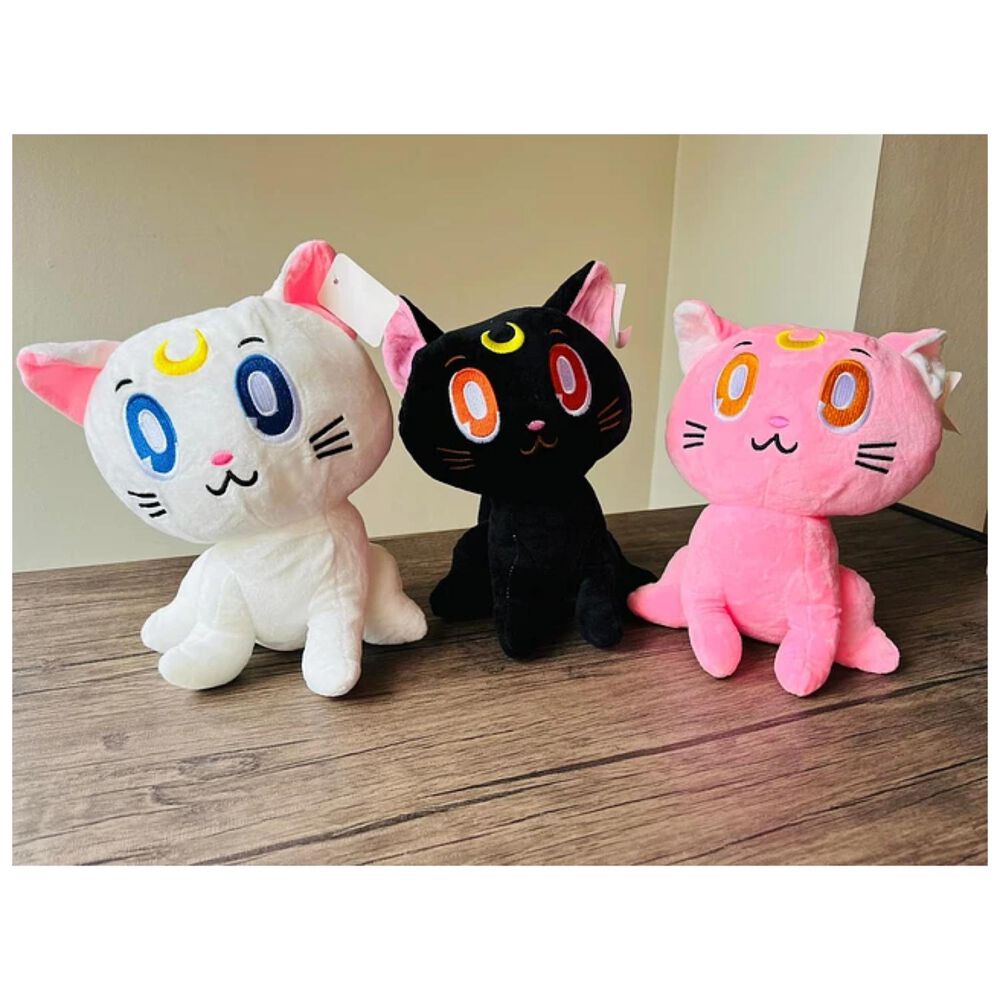 Juguete Pack 3 Peluches Sailor Moon 30cm Luna Artemis Diana image number 0.0