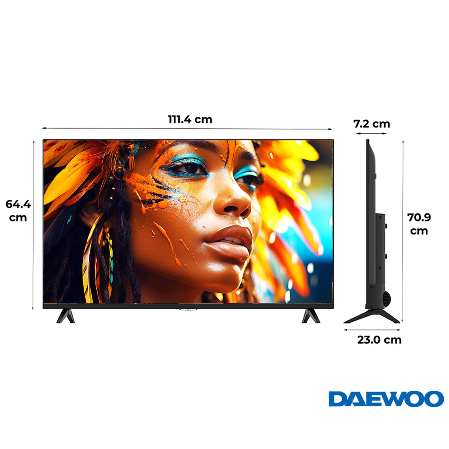 Smart Tv Daewoo Xled 50&Prime; 4k Uhd Webos Dolby Audio Con Magic Control | Da-ls50u1 image number 2.0