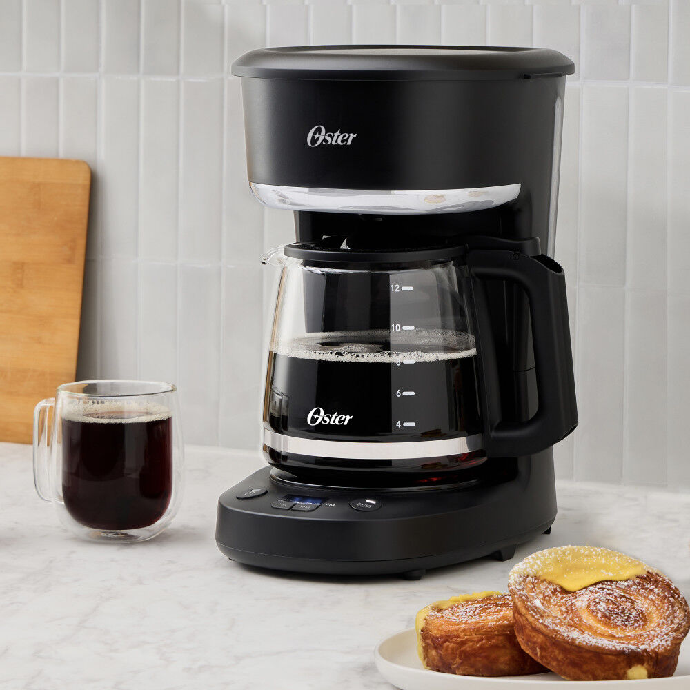 Cafetera Oster Programable Capacidad 12 Tazas Bvstdcp121b image number 6.0