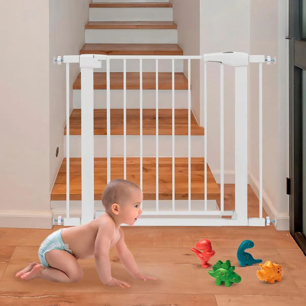 Reja De Seguridad Escalera Puerta Bebés Y Mascotas image number 2.0