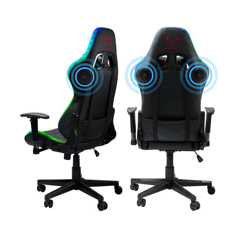 Silla Gamer Rgb Riotoro Spitfire X1s Plus Confort + Speaker Bt image number 3.0