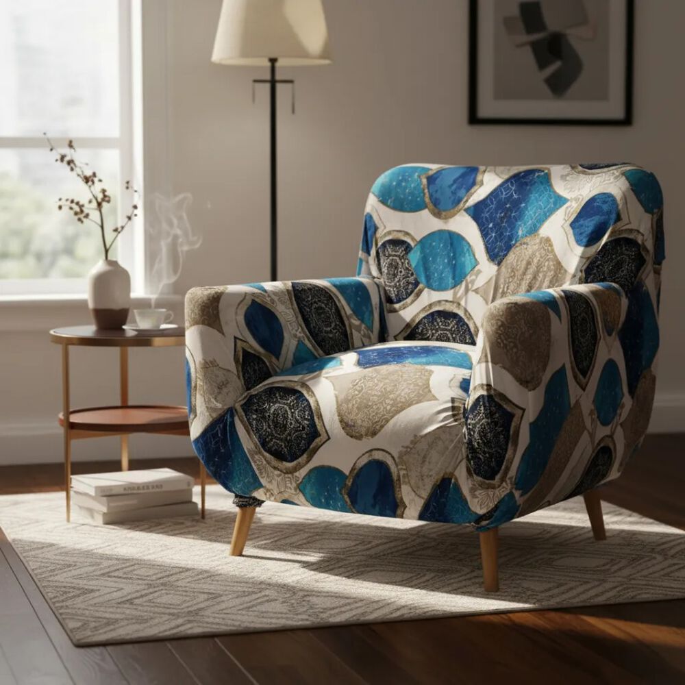 Funda De Sof&aacute; Estampada De 1 Cuerpo image number 2.0