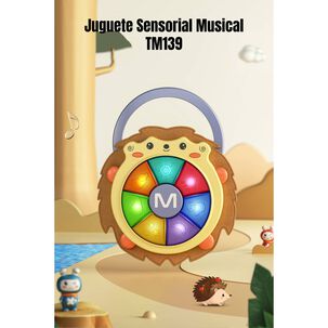 Juguete Sensorial Musical Con Luces 0-6 A&ntilde;os Tm139 Lubabycas