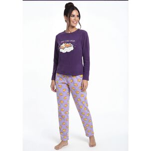 Pijama De Mujer Polar 60.1619m-mor