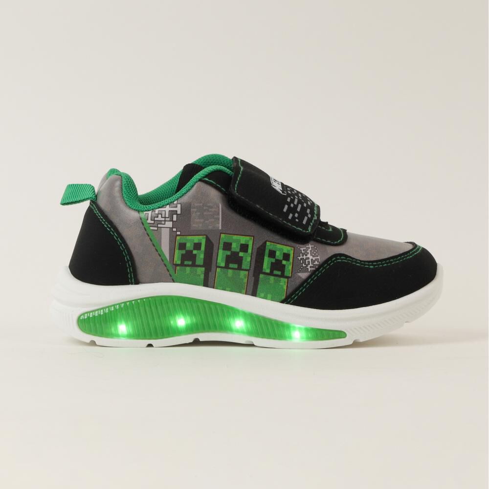 Zapatilla Infantil Niño Minecraft Gris image number 0.0