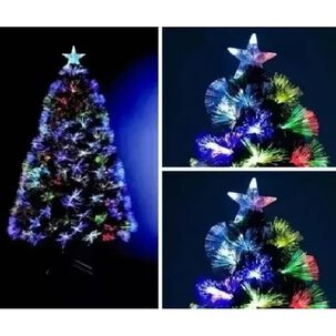 Arbol De Navidad 210 Cm Con Luces Led Colores Canad&aacute; Verde