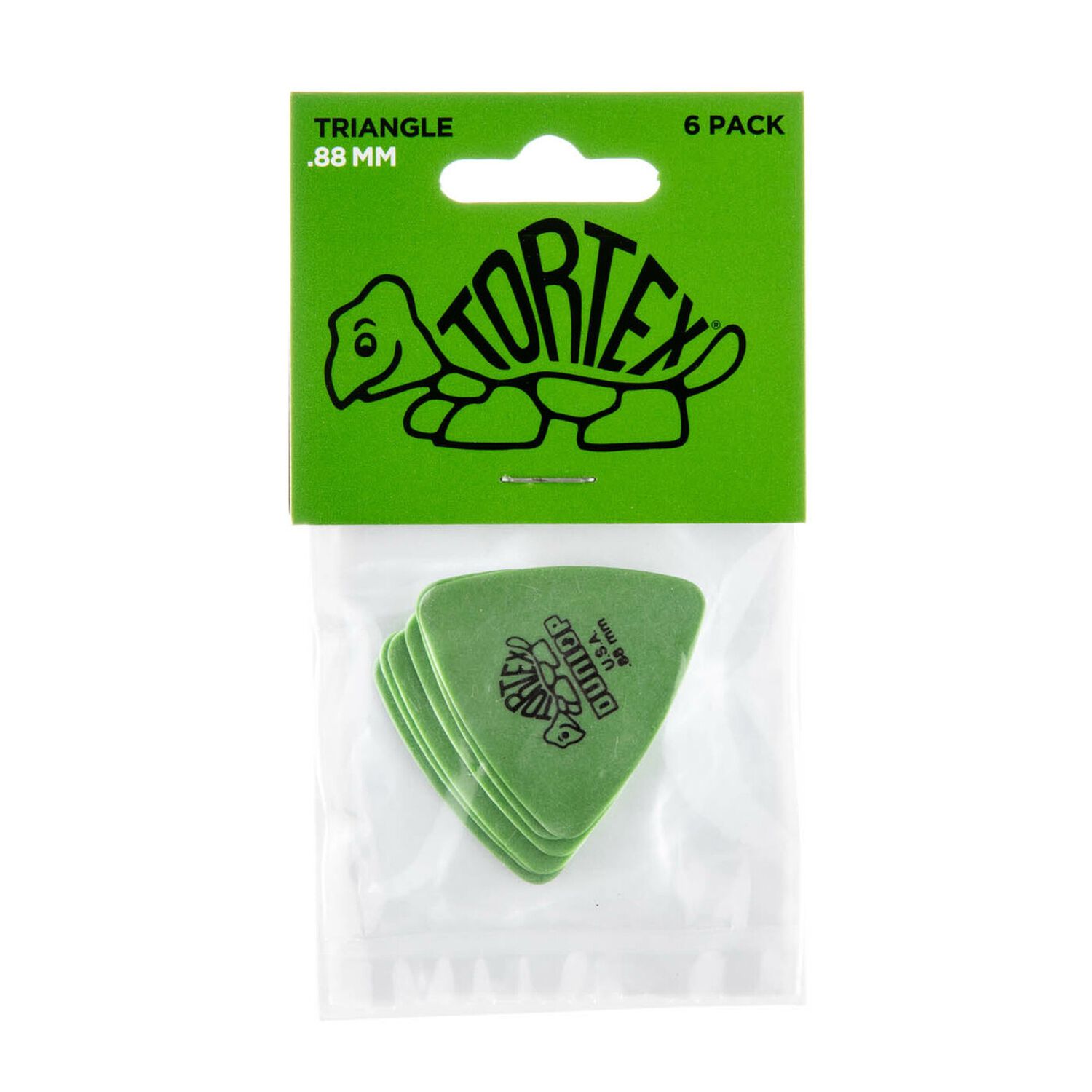 U&ntilde;etas Dunlop Tortex 431 Triangulares 0.88mm Pack 6un image number 2.0