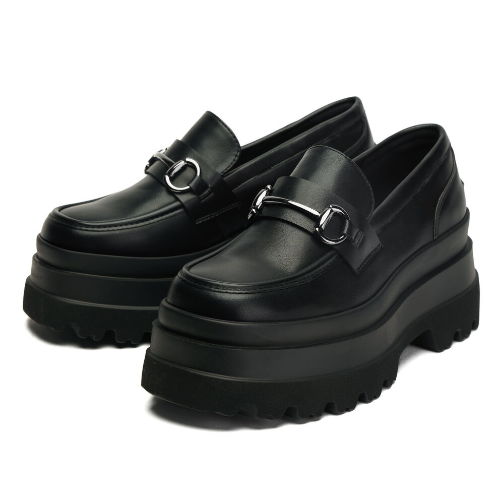Mocasín Mujer Negro Leonie Chinitown image number 2.0