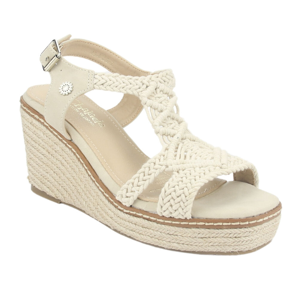 Sandalia Chalada Mujer Pole-2 Beige Casual image number 2.0