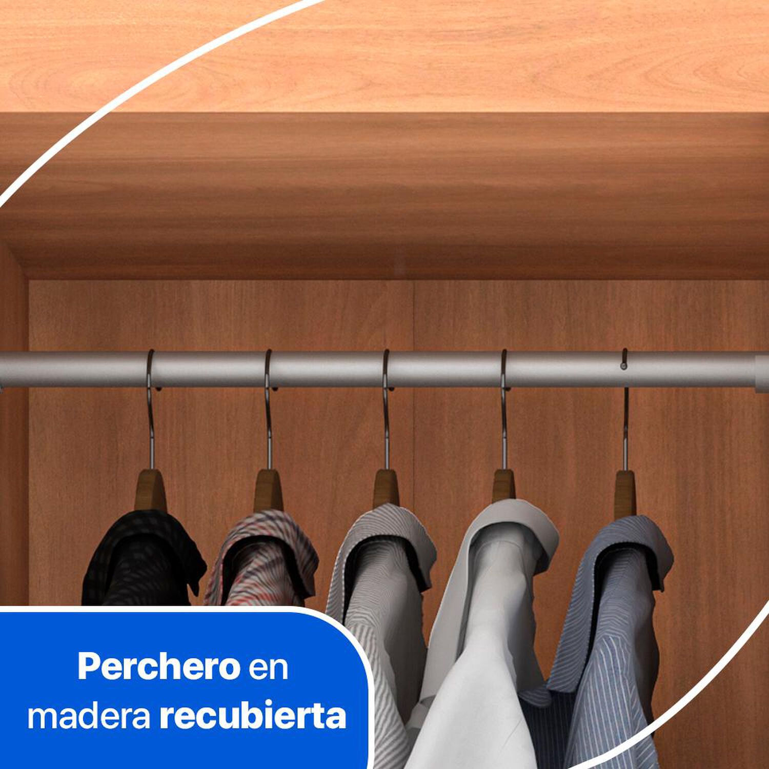 Cl&oacute;set Roca Closet Ambar / 4 Puertas image number 8.0