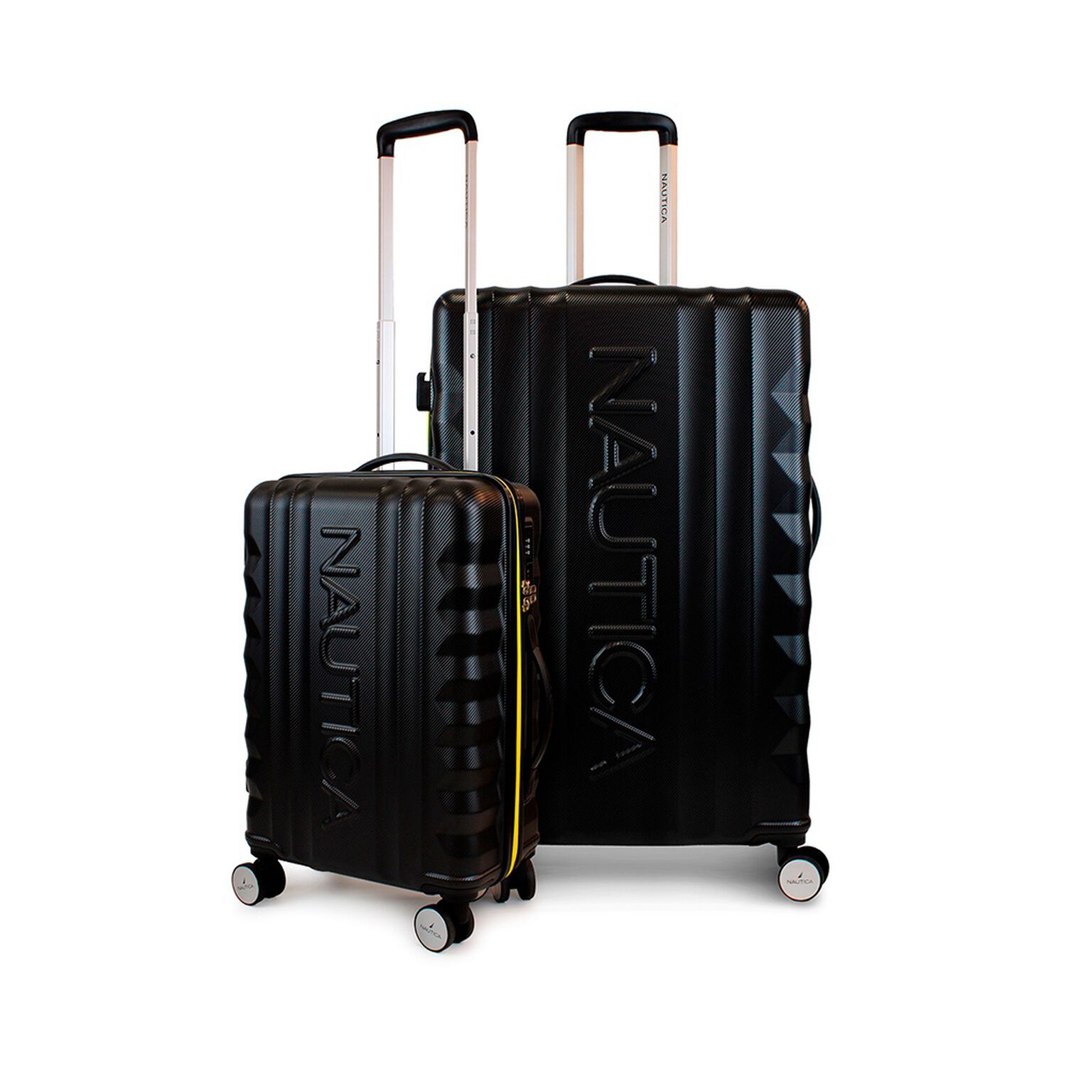Pack 2 Maletas Nautica S+l Polonia 10kg Y 23kg Negra image number 0.0