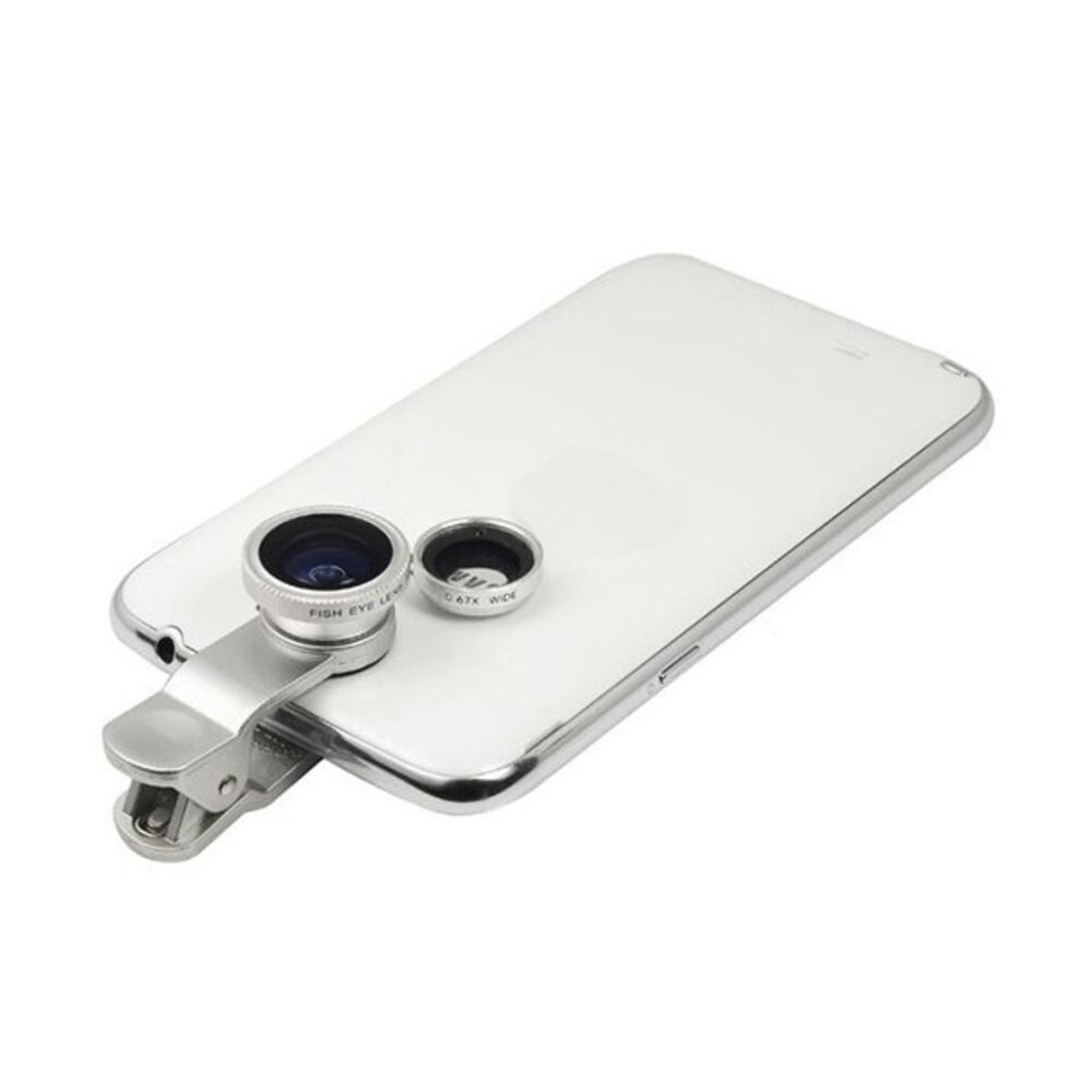Lente Clip Para Celular 3 En 1 Ojo De Pez Universal image number 0.0