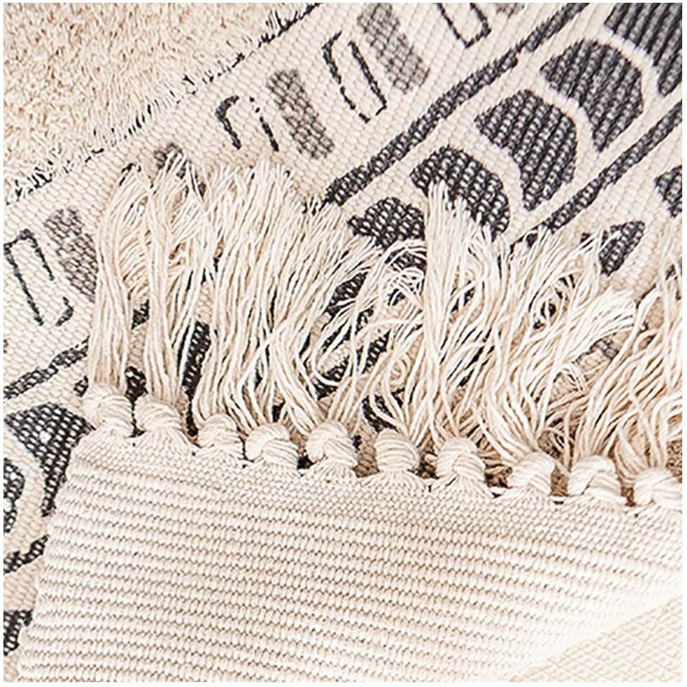 Bajada De Cama Bordada Kilim De Estilo Etnico 60x100 Cm image number 2.0