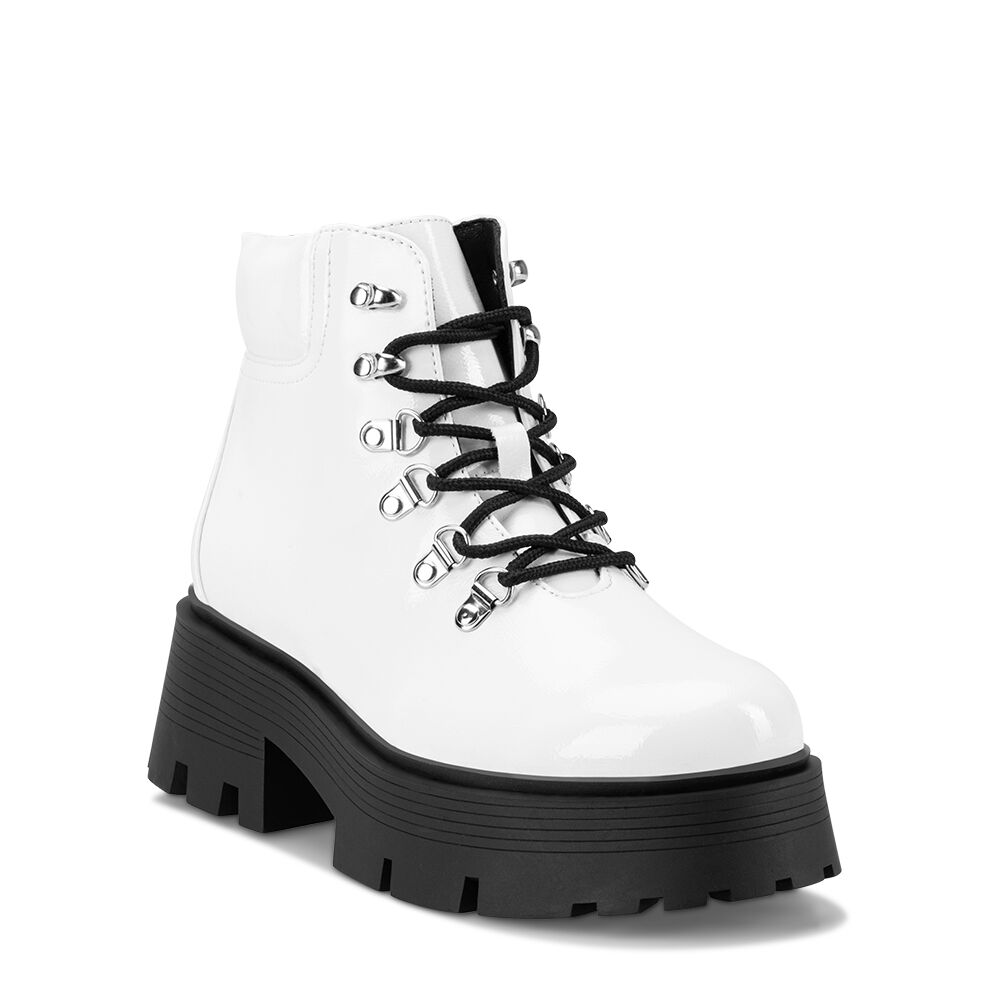 Botin Mujer Lucía Blanco Weide image number 2.0