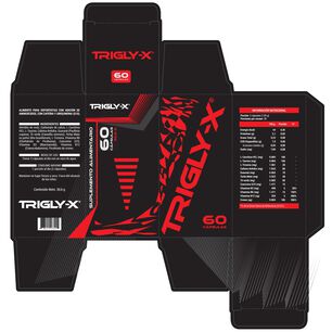 Trigly X - Movilizador De Grasa Termog&eacute;nico - 60cap 1un