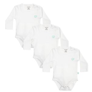 3 Pack Body Blanco Unisex