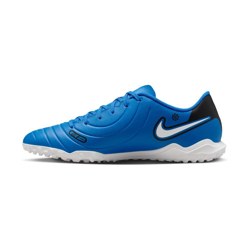 Zapatilla Fútbol Hombre Nike Tiempo Legend 10 Club Tf Azul image number 2.0