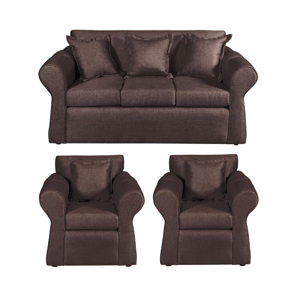 Juego De Living Decomuebles Bari / 3-1-1 Cuerpos image number 3.0