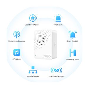 Hub Inteligente Con Timbre Integrado Tp-link Tapo H100
