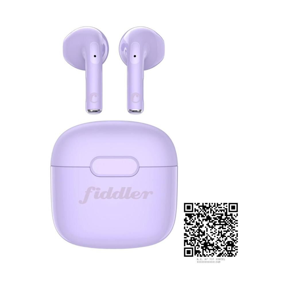 Aud&iacute;fonos Bluetooth Fiddler Morado image number 2.0