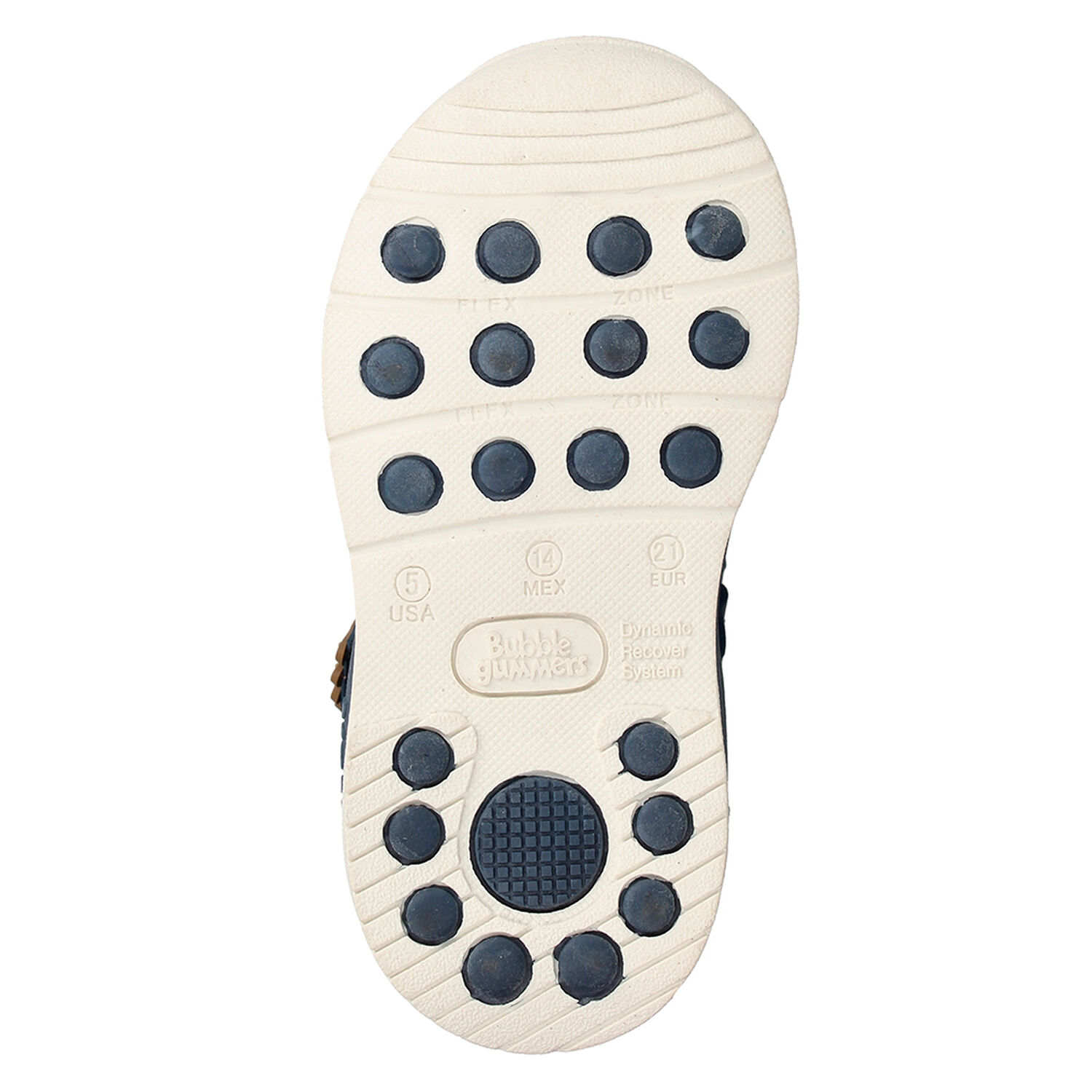 Sandalia Ni&ntilde;o Bubblegummers Bio Fit Azul image number 6.0