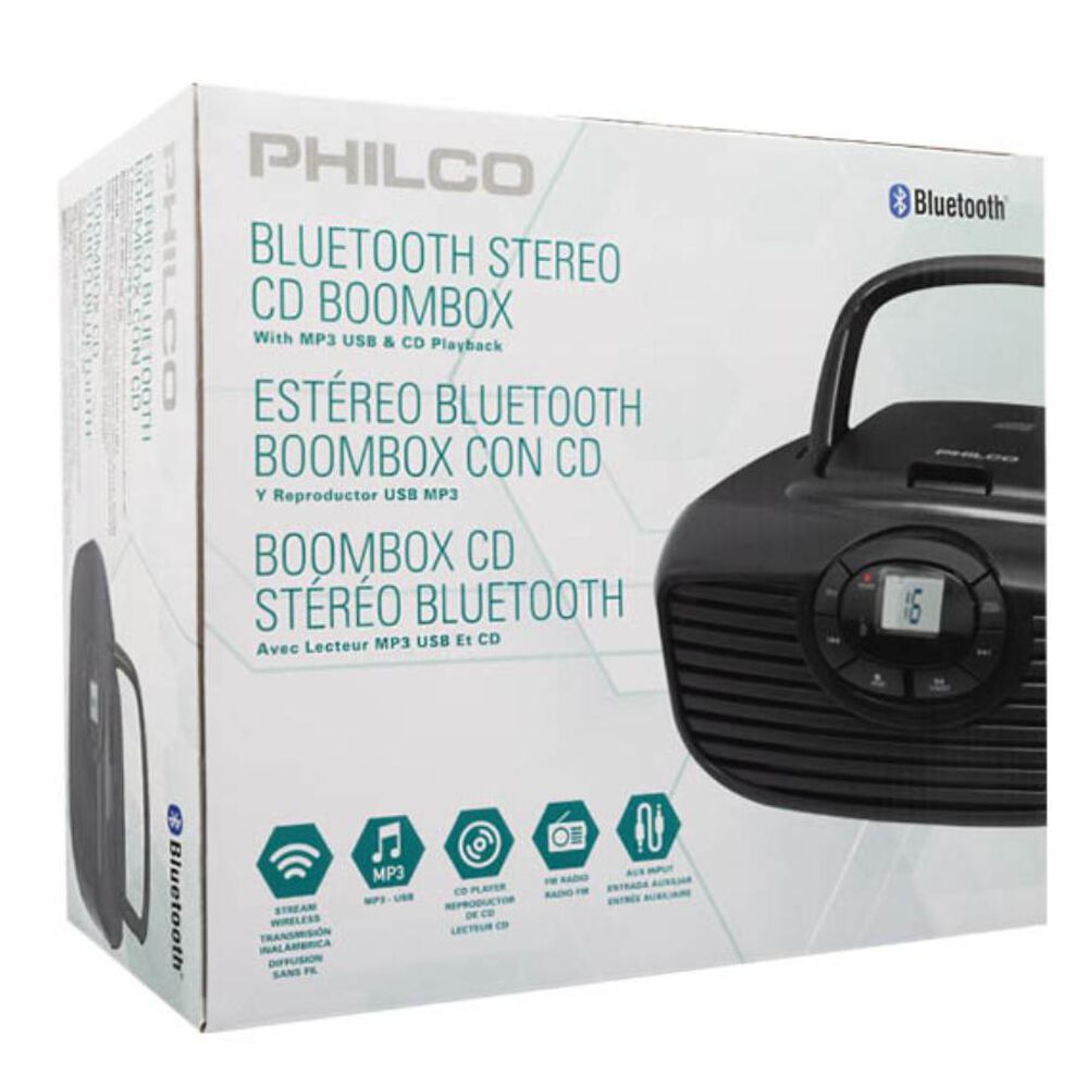 Radio Boombox Cd Pbb2005bt-bk image number 5.0
