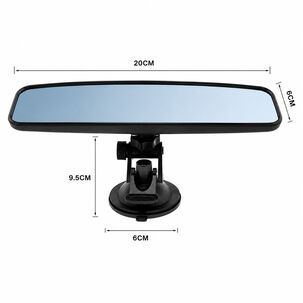 Espejo Retrovisor Interior Universal Panor&aacute;mico Auto