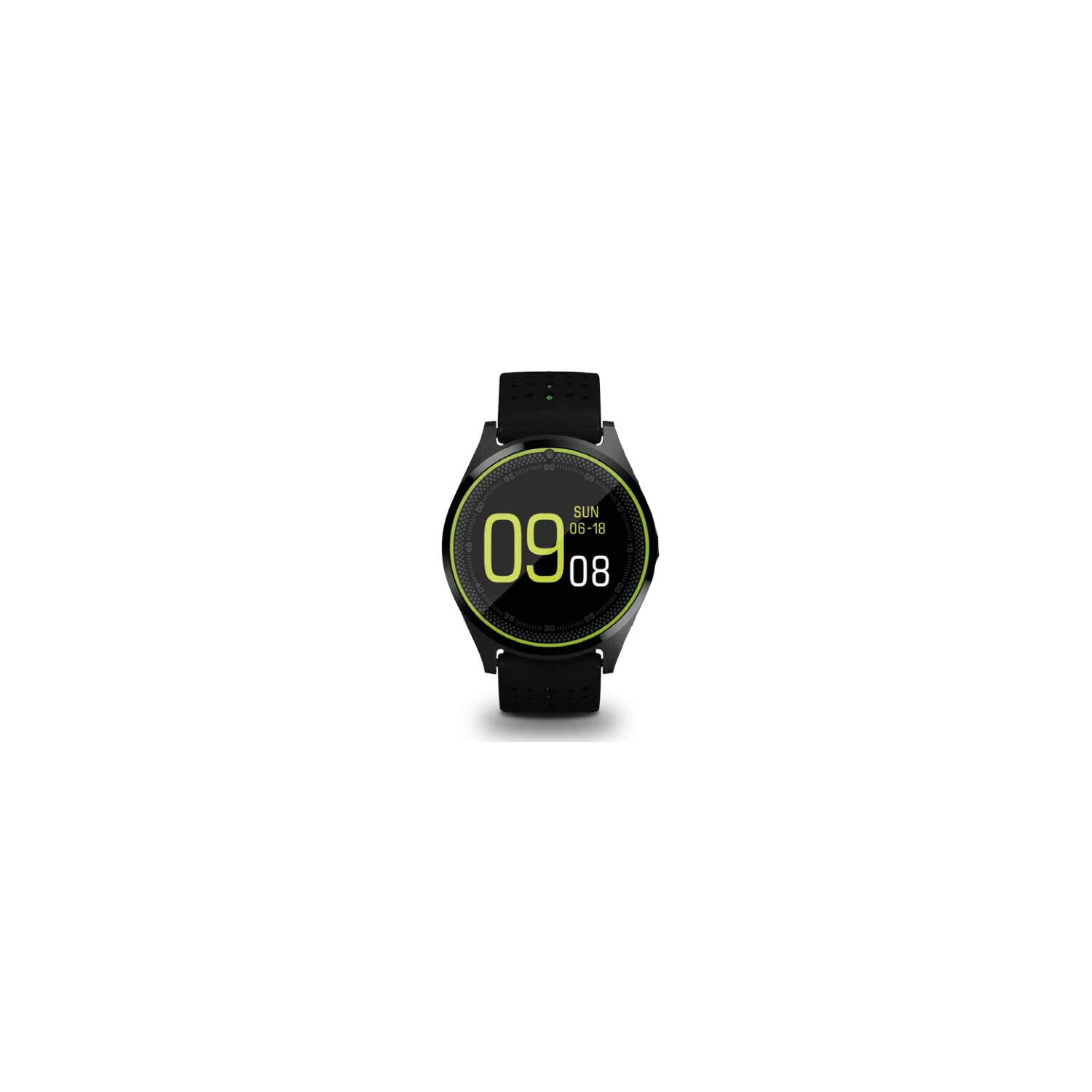 Smartwatch Con Pantalla Lcd Bluetooth Color Verde - Ps