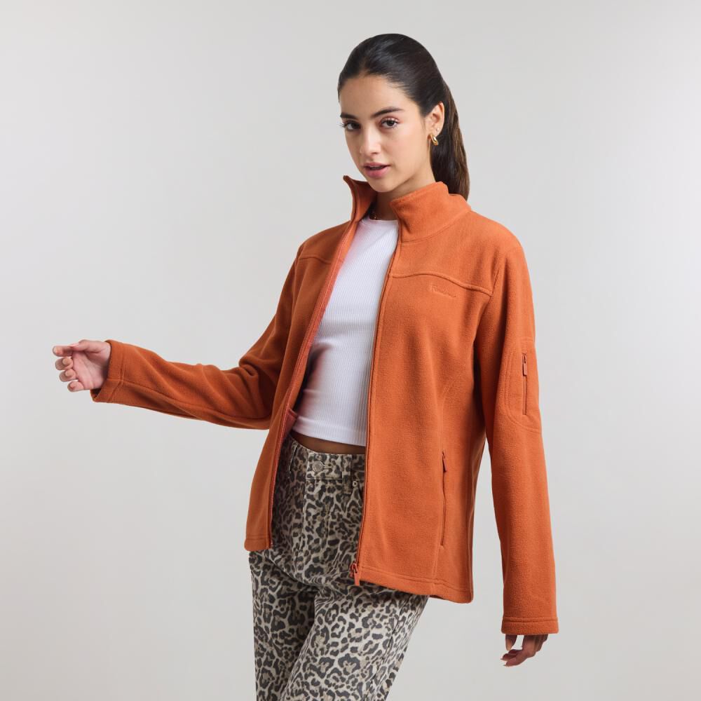 Polerón Polar Regular Cuello Alto Mujer Freedom image number 2.0