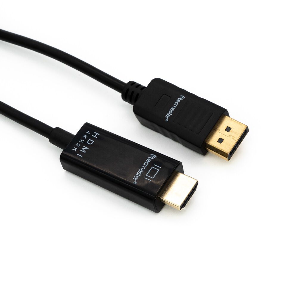 Cable Displayport A Hdmi 1.8 Metros Display Port 4k Tecmaster image number 1.0