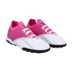 Zapatilla Fútbol Niño Spalding Blanco/rosado