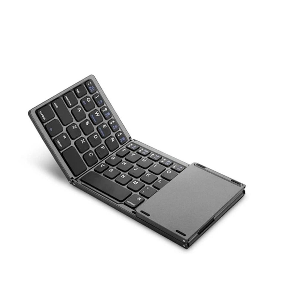 Teclado Plegable Gris Touchpad image number 1.0