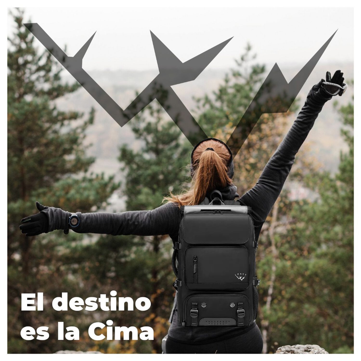 Mochila Multifuncional Viajera Impermeable Puerto Usb Dise&ntilde;o Expandible image number 4.0