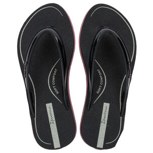 Sandalia Mujer Negro/lila Rio Ipanema
