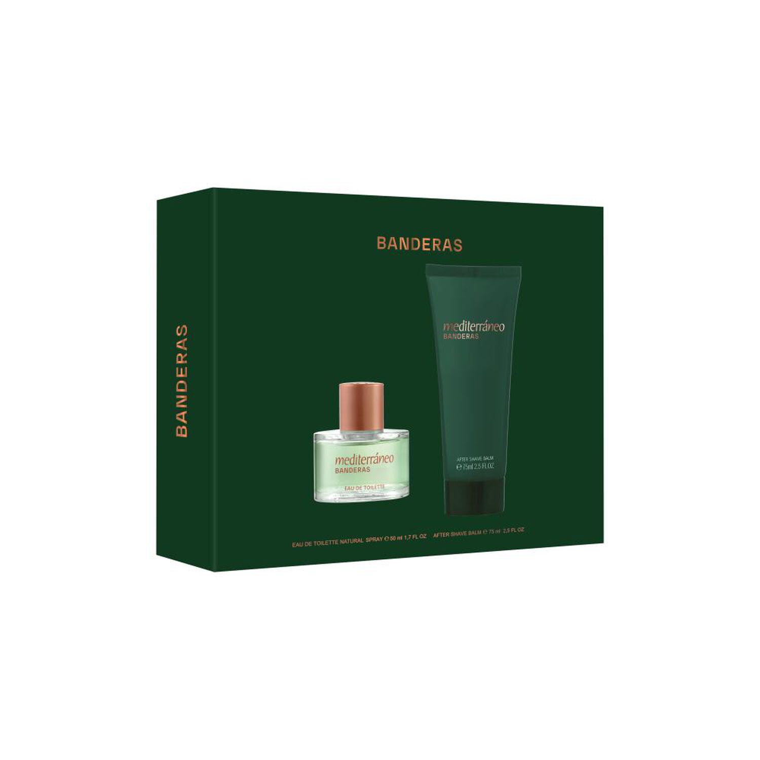 Set Mediterr&aacute;neo Edt 50ml + After Shave 75ml - Perfume Hombre image number 1.0