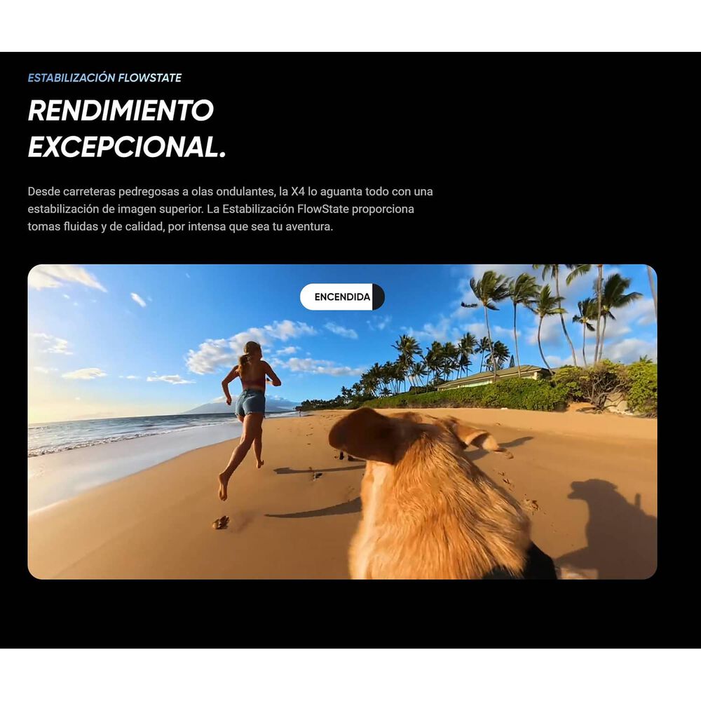 Insta360 X4 - Bast&oacute;n Invisible + Protector De Lentes + Memoria 256gb image number 4.0