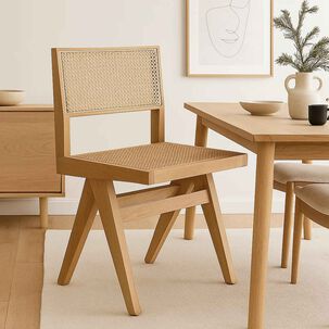 Silla Savia De Rattan - Natural