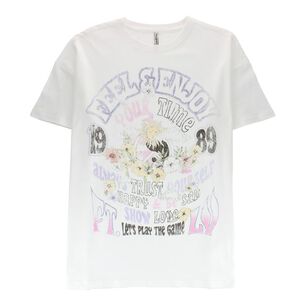 Polera Manga Corta Cuello Redondo Mujer Freedom