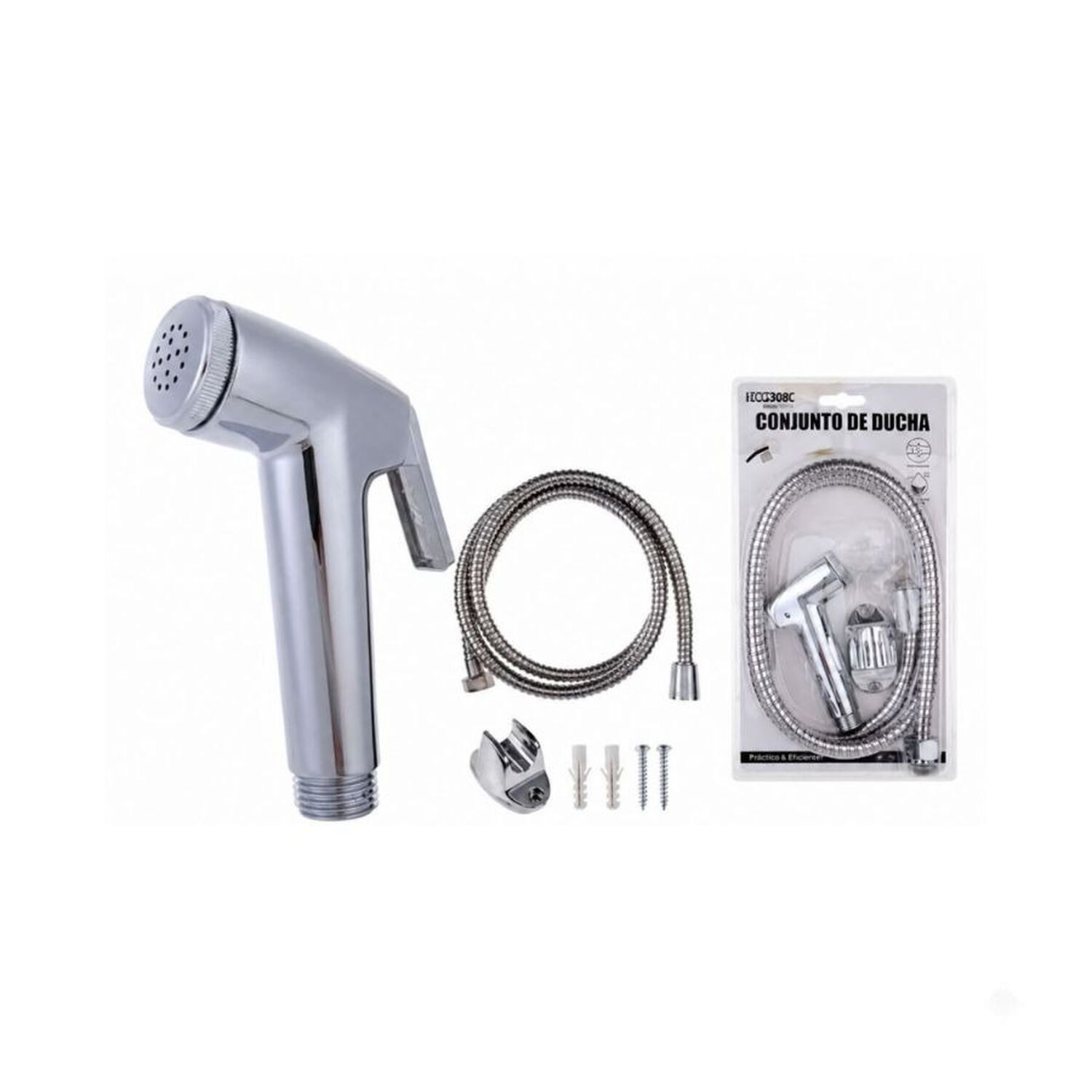 Ducha Bidet Arabe Manual Higi&eacute;nica Tel&eacute;fono Flexible Ba&ntilde;os image number 0.0