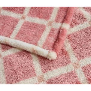 Frazada Casaideal Flores / 1.5 Plazas