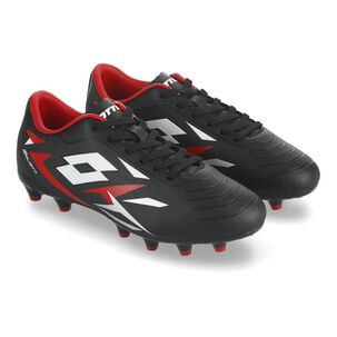 Zapato De Fútbol Juvenil Lotto Solista Fg Jr Negro