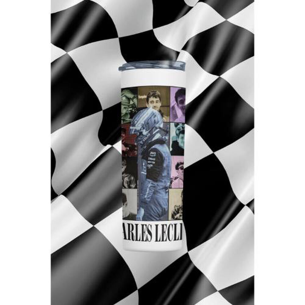 Termo Botella Térmica F1 Auto Charles Leclerc Formula 1 Mug image number 5.0