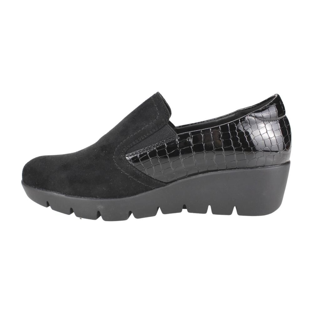 Zapato Casual Mujer New Walk Black image number 2.0