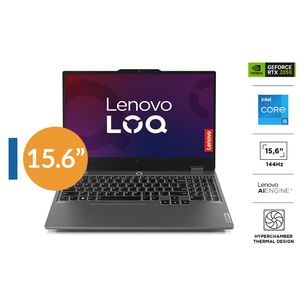 Notebook Gamer 15.6" Lenovo Loq / Intel Core I5 / 8 GB RAM / Nvidia Geforce RTX 2050 / 512 GB SSD