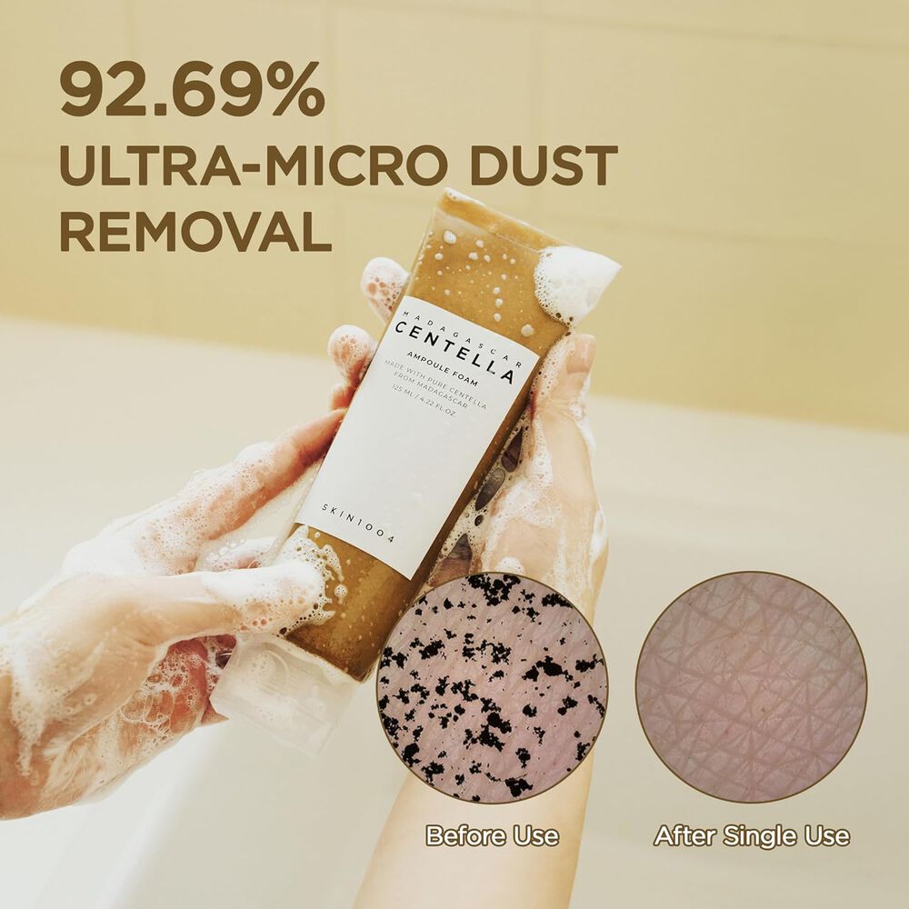 Madagascar Centella Ampoule Foam (skin1004) - 125ml Limpiador En Espuma Calmante Pieles Sensibles image number 1.0