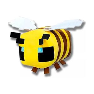 Juguete Peluche Figura Abeja 20cm Amarillo Infantil