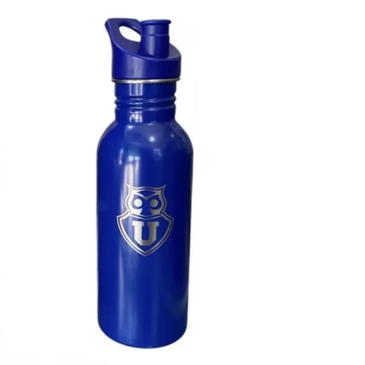 Botella Metalica Universidad De Chile 600ml Keep Color Azul image number 0.0