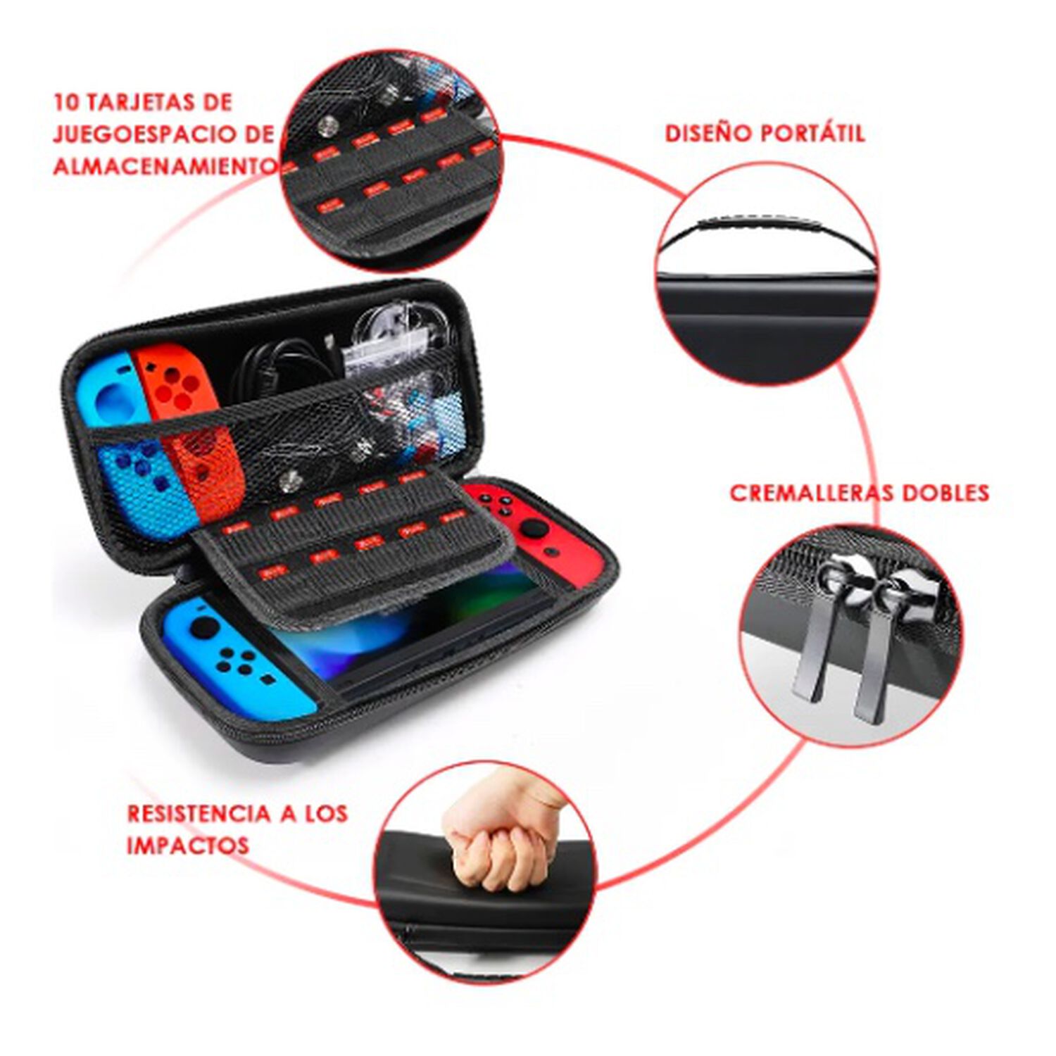 Estuche Para Switch Oled Pack 36 En 1 image number 2.0