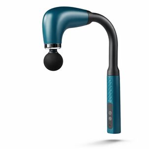 Masajeador Pistola Muscular Con Mango Extendido Recargable