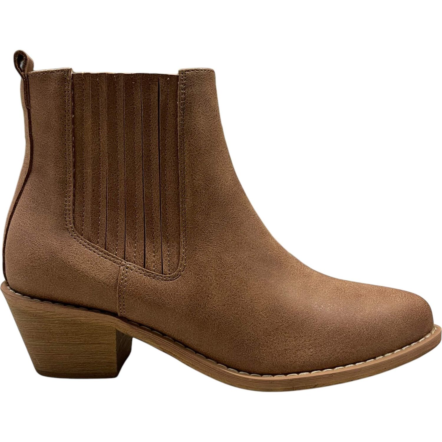 Botin Mujer Camel Moscu Detogni image number 0.0